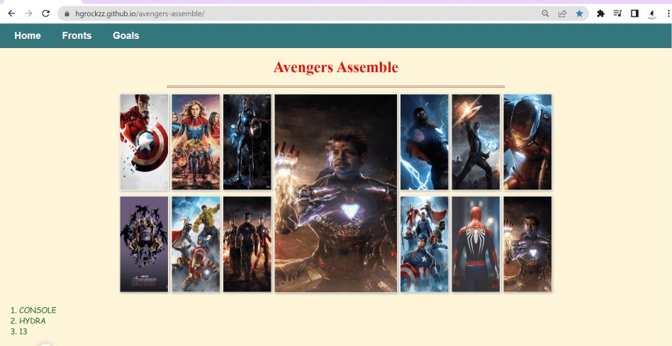 avengers blog